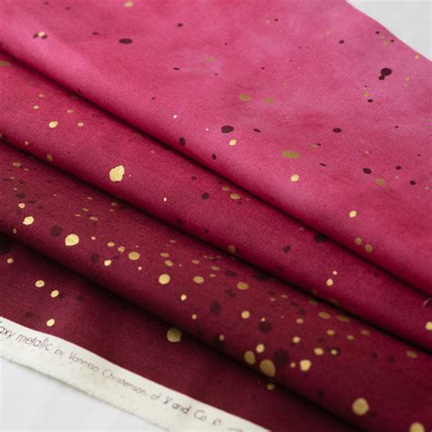 burgundy gold metallic ombre fabric|ombre fabrics for sale.